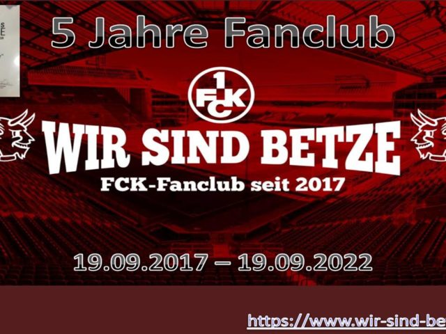 5 Jahre FCK-Fanclub Wir-sind-Betze