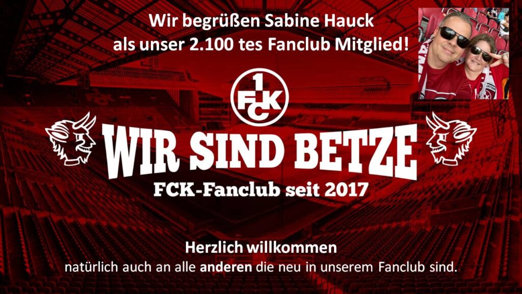 Fanclub Mitglied 2.100