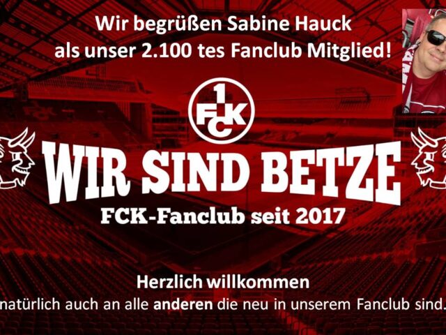 Fanclub Mitglied 2.100